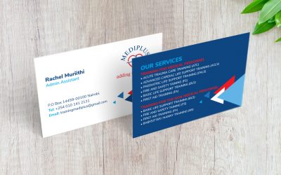Get Quality Business Card Design & Printing for 10 Bob in Nairobi Kenya