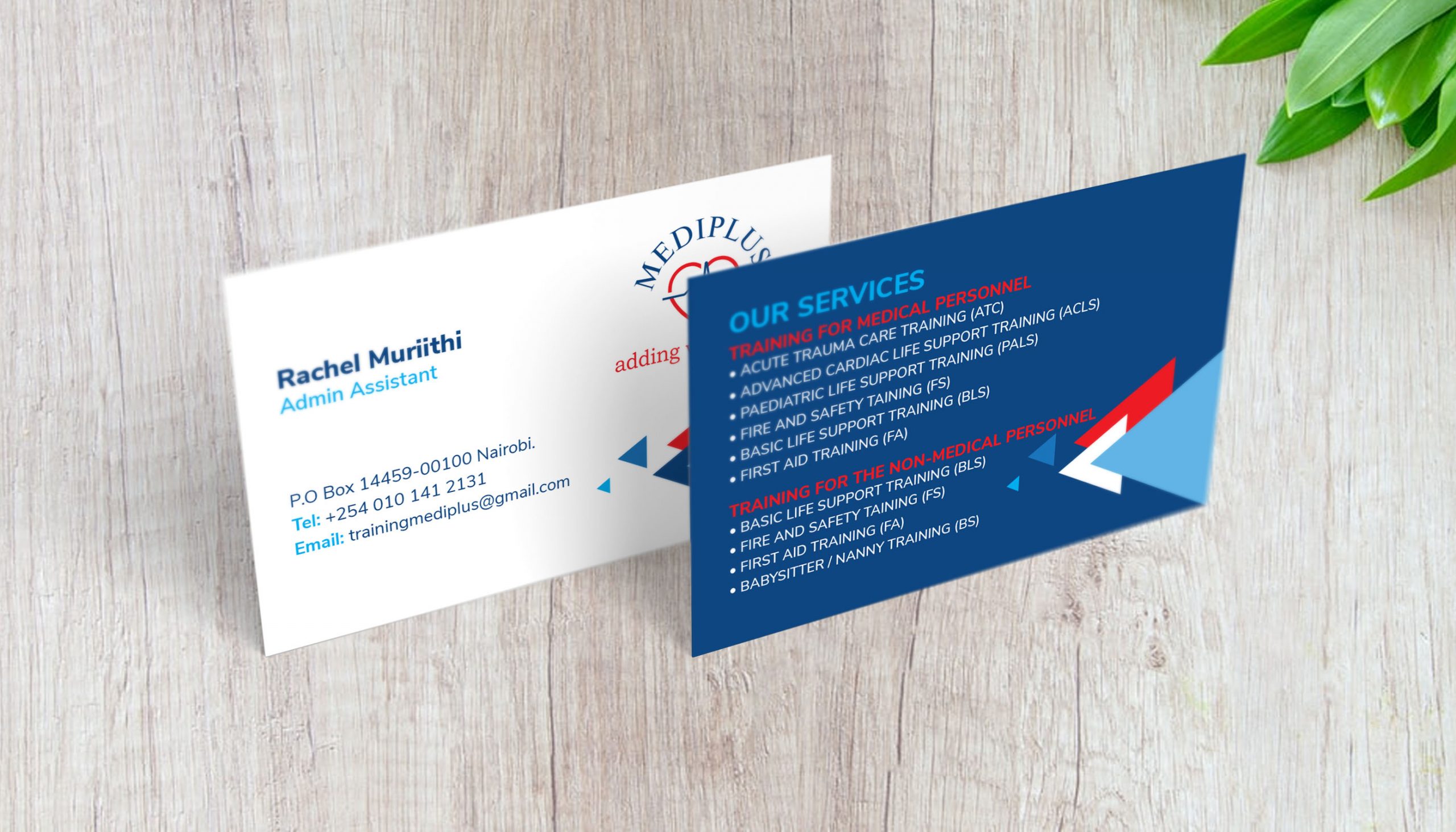 Get Quality Business Card Design & Printing for Ksh.10 in Nairobi Kenya