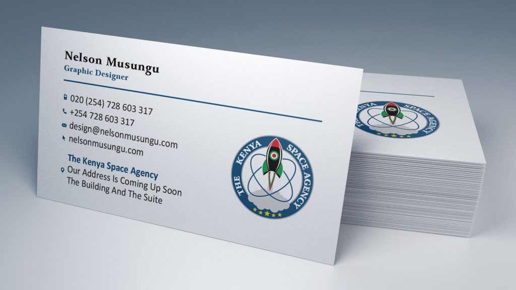 Quality Business Card Design & Printing for 10 Bob in Nairobi Kenya