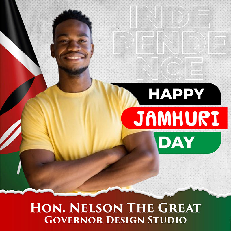 Jamhuri Day 2023 Posters and Flyers in Kenya