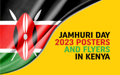 Jamhuri Day 2023 Posters and Flyers in Kenya