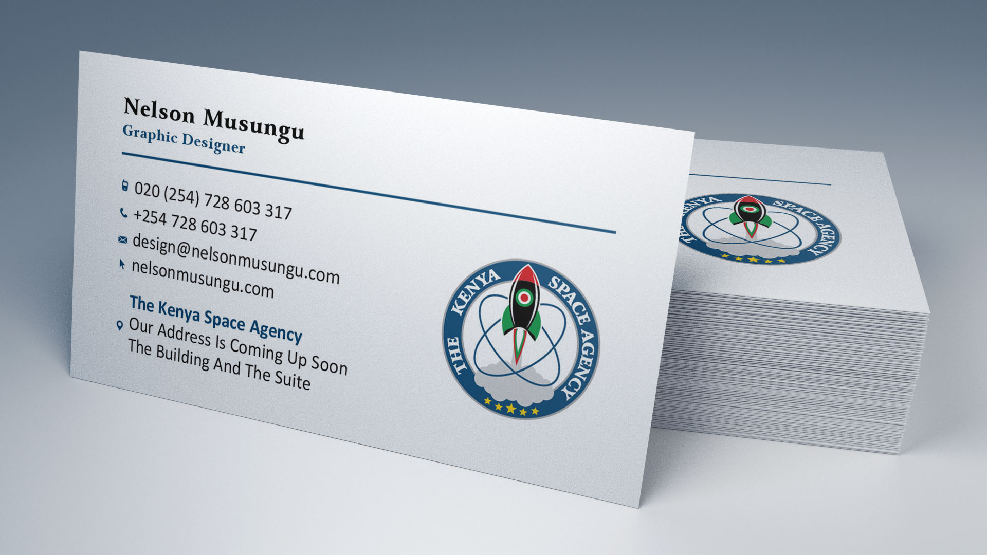 Get Quality Business Card Design & Printing for Ksh.10 in Nairobi Kenya